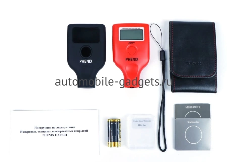 PHENIX eXpert PLUS Профессиональный толщиномер c датчиком оцинковки и самокалибровкой