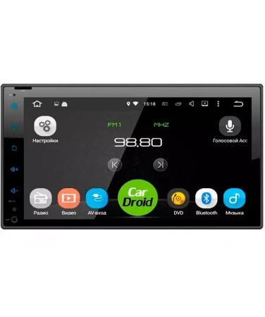 Магнитола 2 DIN Roximo CarDroid RD-1005 на Android 10, 4GB
