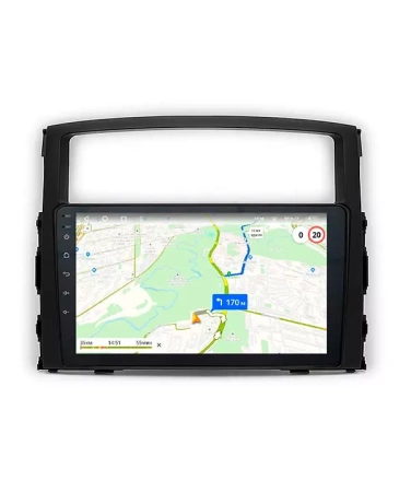 NaviPilot DROID10 ULTRA MAX 360 штатная магнитола для Mitsubishi Pajero 2006+ на Android 10 с 8Gb, DSP, 4G