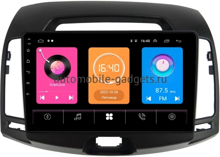 Hyundai Elantra 4 (HD) 2006-2011 (черная) OEM RK9-680 Android 10 (CarPlay, AHD, 1/32)