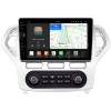 Штатная магнитола Ford Mondeo 4 2006-2010 (серебро, Тип 1) Canbox PRO-Line 7873-1016 встроенный климат на Android 13 (4G-SIM, 12/256, DSP, QLed)