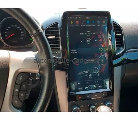 Carmedia ZF-1803-GE ("Тесла-стиль") штатная магнитола для Chevrolet Captiva 2011-2015 на Android 13 c 8GB, DSP, 4G