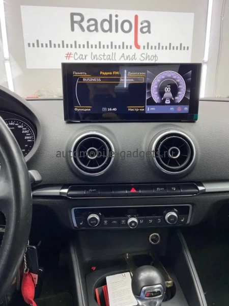 Radiola RDL-8503 Штатный монитор 10.25" для Audi A3 2013-2020 на Android 14, 8/128GB, 4G