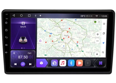 Carmedia OL-9061-U штатная магнитола для Lada Granta (2011-2018) на Android 12 c 8GB, DSP, 4G