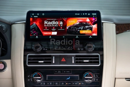 Radiola RDL-QX80/Patrol DH Штатный монитор 12.3" для Nissan Patrol, Infiniti QX80 2010-2021 на Android 13, 8GB, DSP, 4G