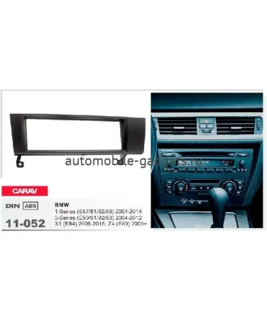 Переходная рамка CARAV 11-052 BMW 3-Series (E90/91/92/93) 2004-2012 / 1-Series (E87/81/82/88) 2004-2014 / X1 (E84) 2009-2015 / Z4 (E89) 2009+