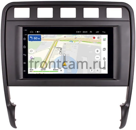 Магнитола в штатное место 2 din Porsche Cayenne (955) 2002-2007, Cayenne (957) 2007-2010 Canbox 2/32 на Android 10 (GT7-RP-PRCN-182) (173х98) (IPS, DSP, CarPlay)