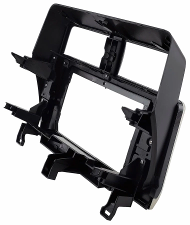 Штатная магнитола Toyota Land Cruiser Prado 150 2017-2024 (серебряная) Canbox GTR10-1038 4/64 на Android 10 (для авто без 4 камер) (IPS, DSP, CarPlay)