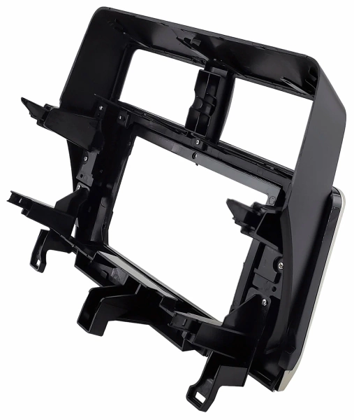 Штатная магнитола Toyota Land Cruiser Prado 150 2017-2024 (серебряная) Canbox GTR10-1038 4/64 на Android 10 (для авто без 4 камер) (IPS, DSP, CarPlay)