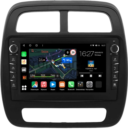 Штатная магнитола Renault City K-ZE 2019-2024 Canbox M-Line 7831-9-0387 на Android 10 (4G-SIM, 2/32, DSP, IPS) С крутилками
