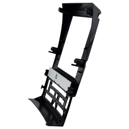 Штатное головное устройство Peugeot 407 2004-2011 (черная, глянцевая) Canbox PRO-Line (Tesla style) 9.7 дюймов 6/128 7882-1312-228 на Android 13 (4G-SIM, DSP, QLed)