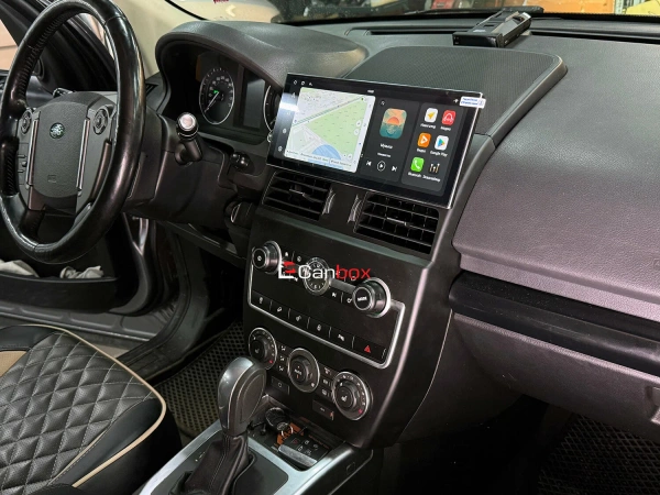 Штатная магнитола Land Rover Freelander 2 2012-2014 (для авто без Meridian) 12.3 дюйма Canbox H-Line 7815-0726 на Android 10 (4G-SIM, 6/128, DSP, QLed) BMW Style