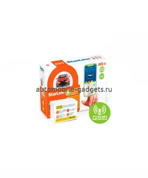StarLine A93 V2 2CAN+2LIN GSM ECO автосигнализация с автозапуском