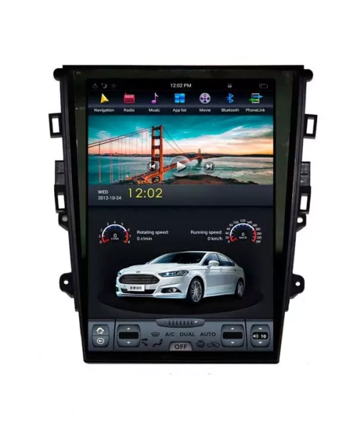 CarMedia ZF-1201-32-DSP (TESLA) штатная магнитола для Ford Mondeo 5 (2015+) на Android 9.0 с 4ГБ