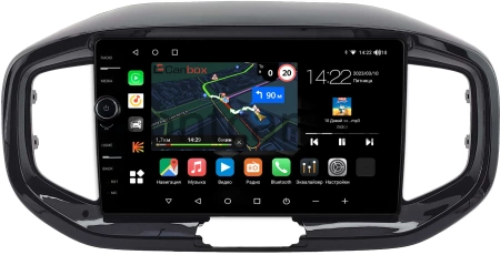 Kia KX1 2018-2024 (глянцевая) Canbox M-Line 7850-10-1460 на Android 10 (4G-SIM, 2/32, DSP, QLed)