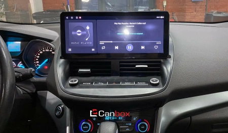 Штатная магнитола Ford Kuga 2 2012-2019 (для любой комплектации) 12.3 дюйма Canbox H-Line 7817-1408 на Android 10 (4G-SIM, 4/64, DSP, QLed) Audi Style
