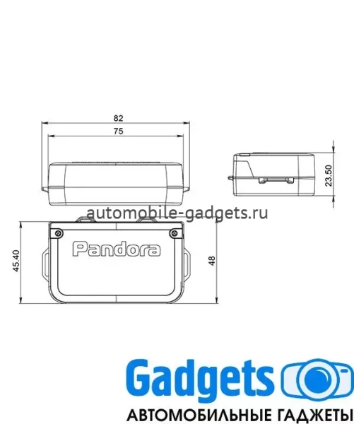 Bluetooth-модуль обхода штатного иммобилайзера Pandora DI-04 Bluetooth-модуль обхода штатного иммобилайзера Pandora DI-04