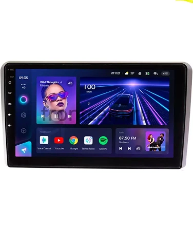 Штатное головное устройство Teyes CC3 4/32 9 дюймов RM-9253 для Audi A3 (8P) 2003-2013 на Android 10 (4G-SIM, DSP, QLed)