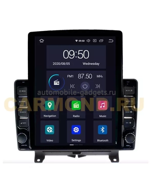 Carmedia OL-9307-12-D ("Тесла-стиль") магнитола для Land Rover Range Rover Sport (2005-2009) на Android 10 с 4Гб и DSP