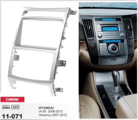 Магнитола в штатное место 2 din Hyundai ix55 2008-2013 Canbox 2/32 на Android 10 (GT7-RP-11-071-280) (IPS, DSP, CarPlay)