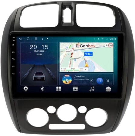 Mazda 323 6 (BJ), Premacy (CP), Protege 3 (BJ) 1998-2004 Canbox L-Line 4296-9-442 на Android 10 (4G-SIM, 6/128, TS18, DSP, QLed)