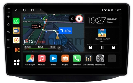 Toyota Estima, Previa (XR10, XR20) 1990-2000 Canbox M-Line 4544-9-2622 на Android 10 (4G-SIM, 2/32, DSP, QLed)