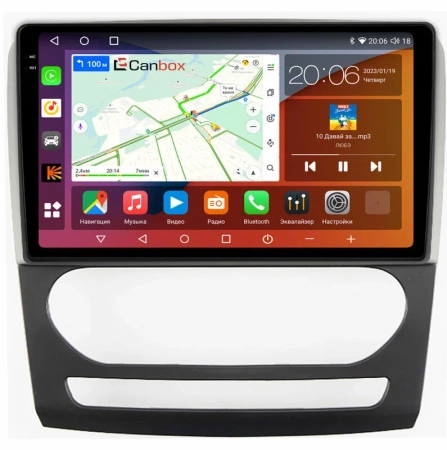 Foton Toano 2023-2024 Canbox H-Line 2K 4187-10-1973 на Android 10 (4G-SIM, 8/256, DSP, QLed)