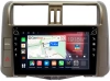Штатная магнитола Canbox H-Line 7802-9005-1 для Toyota Land Cruiser Prado 150 2009-2013 (для авто с Navi и JBL Synthesis, цвет бронза) на Android 10 (4G-SIM, 4/32, DSP, IPS) С крутилками