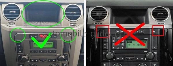 Kuberg SF-9703-2-OL-9009-RW-2K штатная магнитола для Land Rover Discovery 3 2004-2009 на Android 13 c 12GB, DSP, 4G