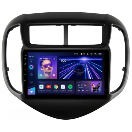 Штатное головное устройство Chevrolet Aveo 3, Sonic 2016-2024 Teyes CC3 2K 6/128 9.5 дюймов RM-9-2523 на Android 10 (4G-SIM, DSP, QLed)