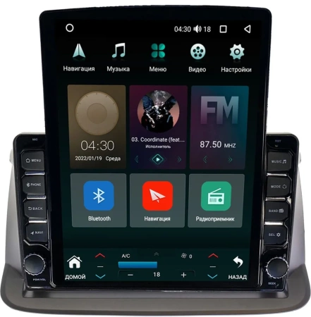 Штатная магнитола Honda Stepwgn 3 2005-2009 Canbox M-Line 5610-9-618 на Android 10 (4G-SIM, 2/32, DSP, QLed, Tesla)
