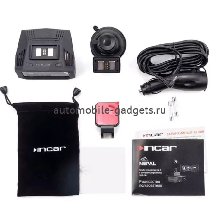 Incar SDR-240 Nepal видеорегистратор с сигнатурным радар-детектором