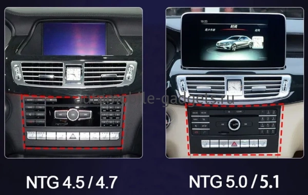 Carmedia MKD-M-CLS-С218-10 монитор для Mercedes Benz CLS 2010-2017 NTG 4.0 / 4.5 / 5.0 на Android 11 c 6GB, 4G