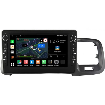 Штатная магнитола Volvo V60, S60 2 (2010-2018) Canbox M-Line 7831-9-748 на Android 10 (4G-SIM, 2/32, DSP, IPS) С крутилками