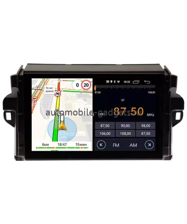 Parafar PF589FHD штатная магнитола для Toyota Fortuner 2015+ на Android 11 с 2GB, DSP, 4G