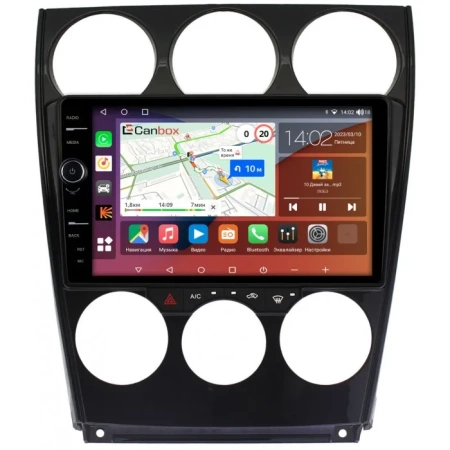 Mazda 6 (GG), Atenza 2002-2008 Canbox H-Line 7845-9160 на Android 10 (4G-SIM, 8/256, DSP, QLed)