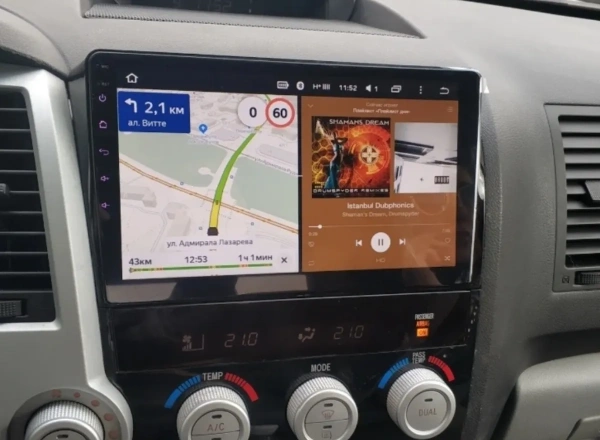 FarCar S500 TM790M штатная магнитола для Toyota Tundra XK50 2007-2013, Sequoia XK60 2007-2022 на Android 14 c 2GB, DSP, 4G