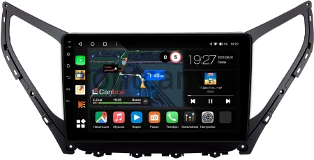 Штатная магнитола Hyundai Grandeur 5 2014-2016 Canbox M-Line 4544-9-3246 на Android 10 (4G-SIM, 2/32, DSP, QLed)