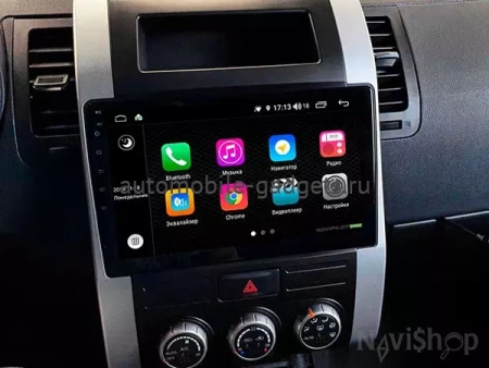 NaviPilot DROID10 ULTRA MAX штатная магнитола для Nissan X-Trail (T31) 2007-2014 на Android 10 с 8Gb, DSP, 4G