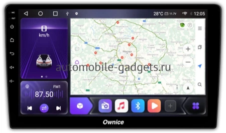 Carmedia SF-9309-J штатная магнитола для Citroen, Peugeot, Fiat, Toyota на Android 10 c 4GB, DSP, 4G