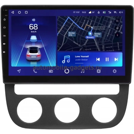 Штатное головное устройство Teyes CC2L PLUS 1/16 10 дюймов RM-10-1308 для Volkswagen Jetta 5 2005-2011 (с климат-контролем) на Android 8.1 (DSP, IPS, AHD)