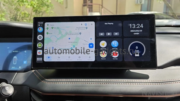 Навигационный блок для Geely Okavango на штатную магнитолу — NaviPilot CarPlay BOX 12 для Geely Okavango