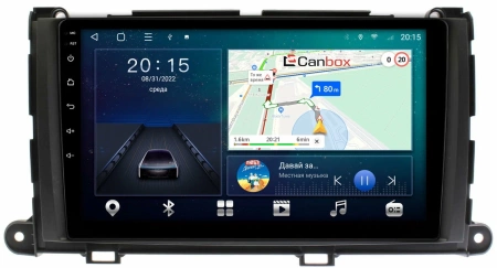 Toyota Sienna 3 2010-2014 Canbox L-Line 4169-9-202 на Android 10 (4G-SIM, 2/32, TS18, DSP, QLed)