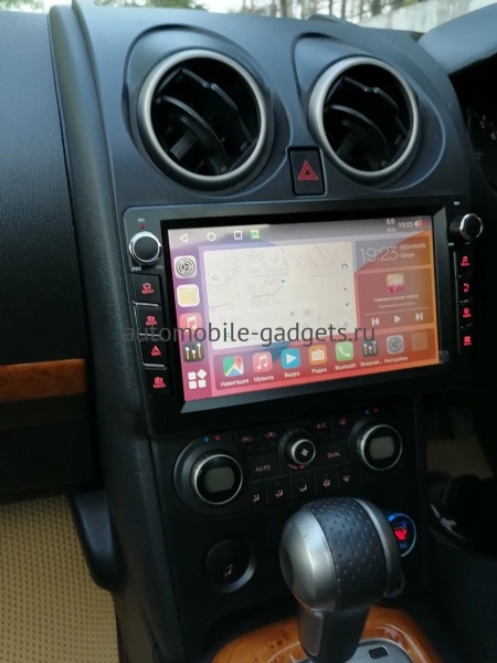 Штатная магнитола Canbox M-Line 7831-9007 для Nissan Qashqai, Dualis 2007-2014 на Android 10 (4G-SIM, 2/32, DSP, IPS) С крутилками