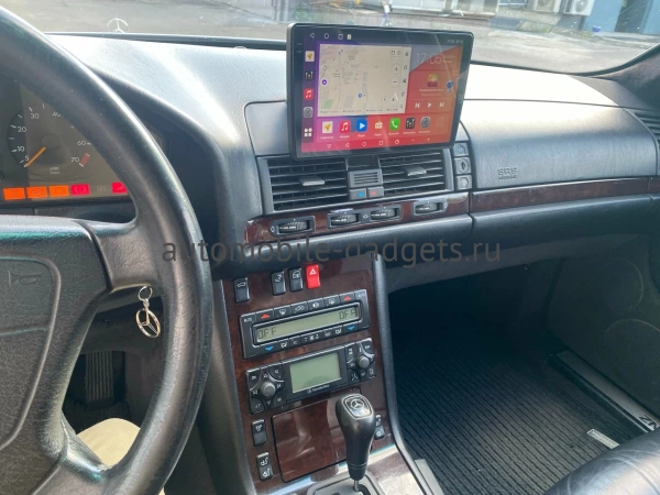 Штатная магнитола Canbox Logic-i3 2K 5736-10-1368 для Mercedes S-klasse (w140) 1991-1998 на Android 11 (4G-SIM, 8/256, DSP, 360, QLed)