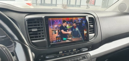 Штатная магнитола Canbox M-Line 2K 4179-9296 для Peugeot Traveller, Expert 3 2016-2024 на Android 10 (4G-SIM, 4/64, DSP, QLed)