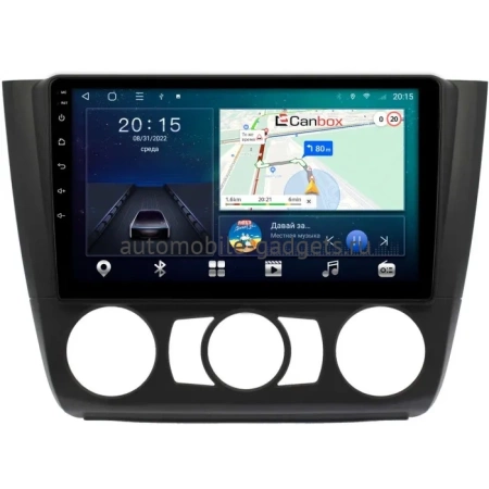 BMW 3 (E90, E91, E92, E93), 1 (E81, E82) 2004-2014 (авто без климат-контроля) Canbox L-Line 4169-9449 на Android 10 (4G-SIM, 2/32, TS18, DSP, QLed)