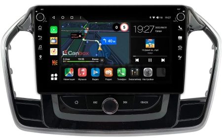 Chevrolet Traverse 2 2017-2024 (глянцевая) Canbox M-Line 7805-10-1120 на Android 10 (4G-SIM, 2/32, DSP, QLed) С крутилками