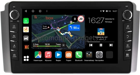 SsangYong Rexton 2001-2008 Canbox M-Line 7831-9-SY020N на Android 10 (4G-SIM, 2/32, DSP, IPS) С крутилками