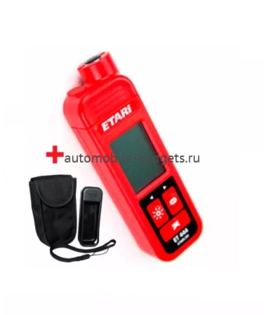 Толщиномер лакокрасочных покрытий ETARI ET 444 по черным и цветным металлам с самокалибровкой